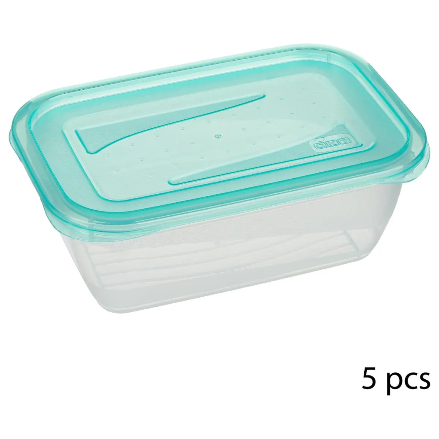 5 boîtes de conservation "Fresh & Freeze" 0,5L