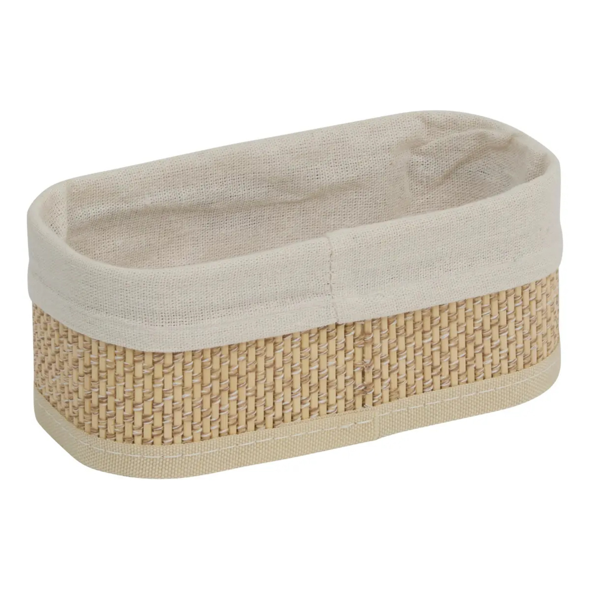 Panier Stemy L20/25/30,5cm beige 3 pièces