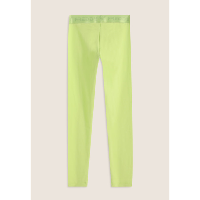 Leggings skinny con fascia logata