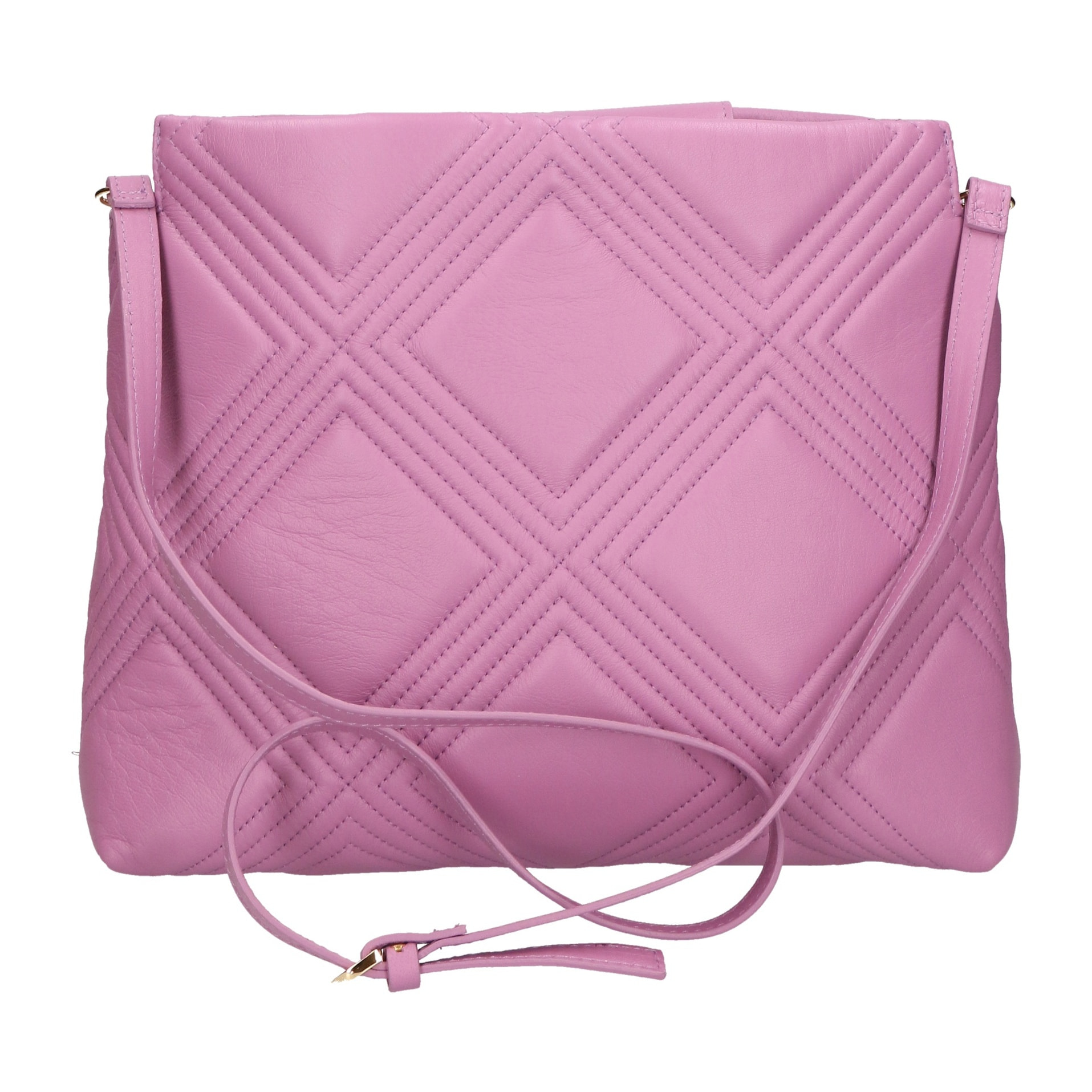 Borsa a tracolla da donna - Modello Ingrid - Vera pelle - 27.0 x 32.0 x 14.0 cm