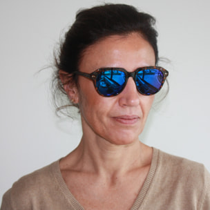 Gafas de sol OCEAN MAVERICKS - Carey con azul revo