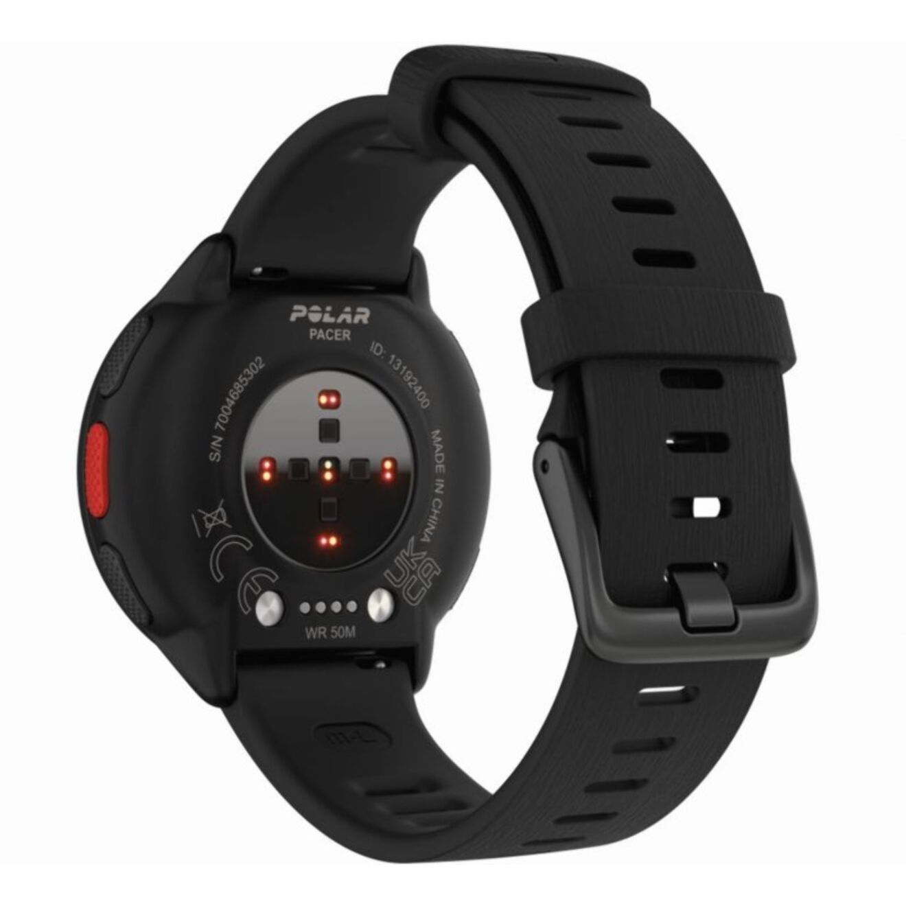 Montre sport POLAR Pacer Night Black S-L