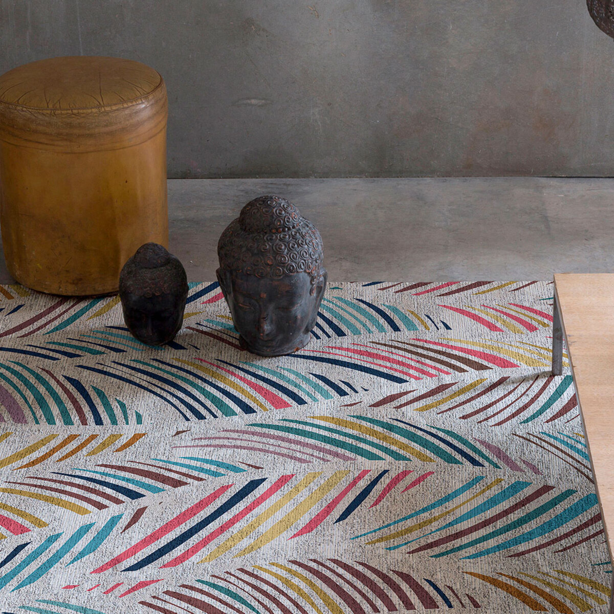 Alfombra decorativa NAF NAF AIKA multicolor. Varias medidas disponibles.