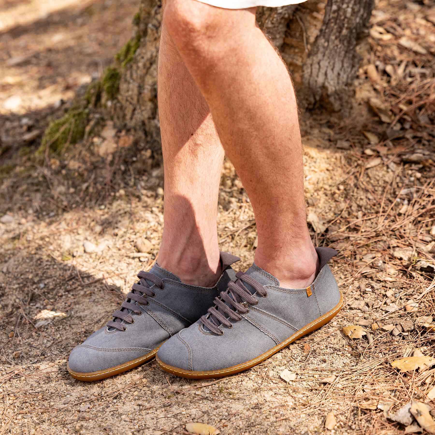 Zapatos N5288T RECYCLED COTTON BURNT/ EL VIAJERO color Burnt