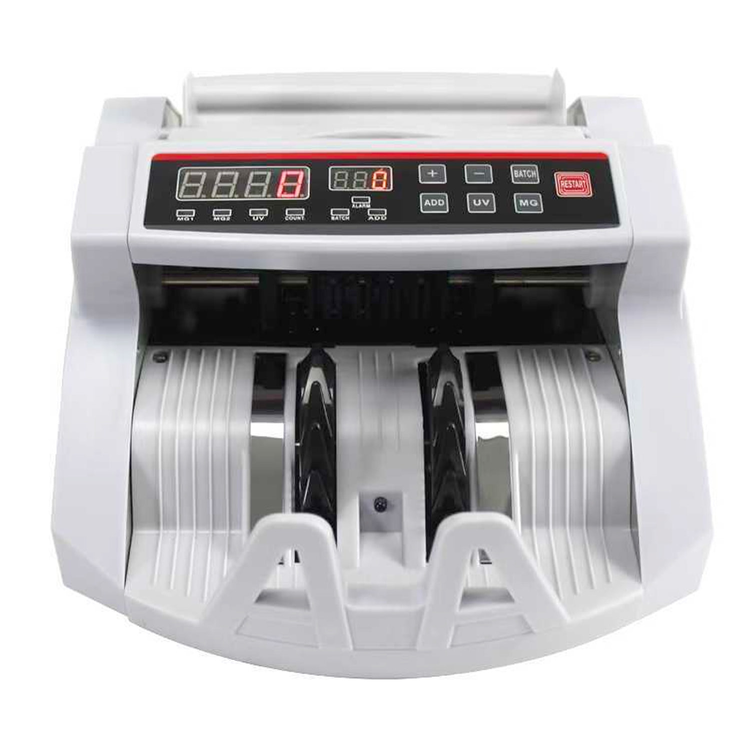 Conta Banconote Professionale Con Display LED E Rilevatore Banconote False UV/MG 1000 Banconote Al Min Display Esterno Remoto