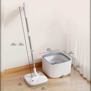 Sistema joybos easy washing square spin mop & bucket