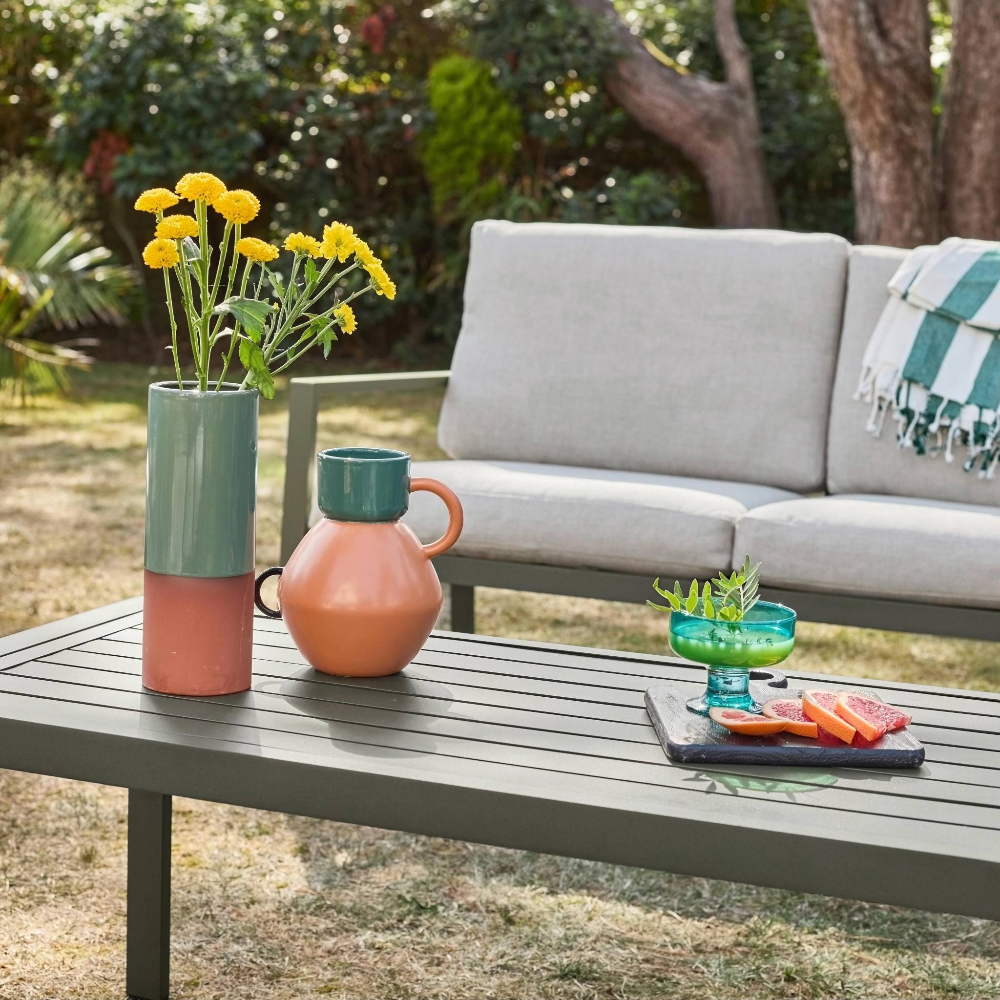 Salon de jardin aluminium 4 places ONARA