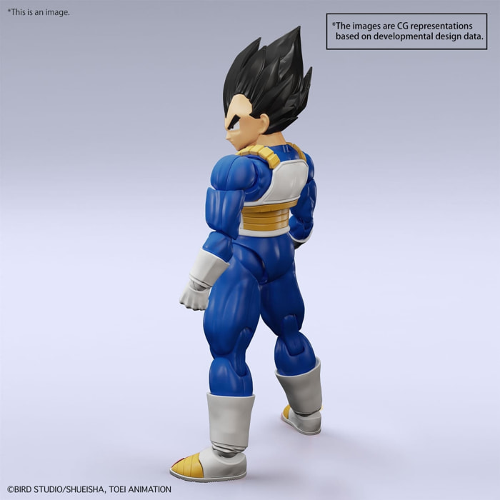 Dragon Ball Kit di Montaggio Figura Rise Vegeta Nuova Vers. Speciale 15cm Bandai