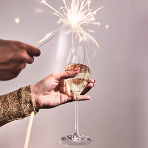 Set di 24 bicchieri da vino e acqua Swirly - Cristal d'Arques