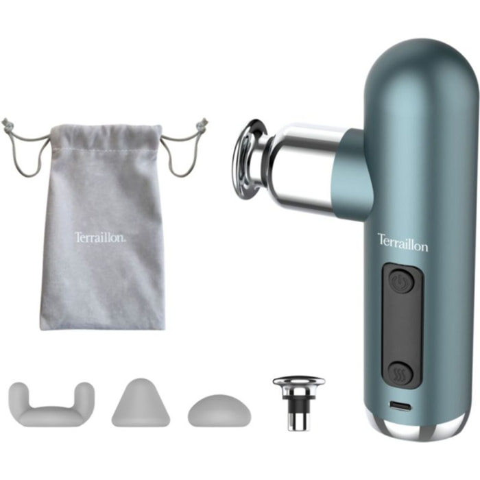 Masseur corps TERRAILLON Mini Massager 4 embouts