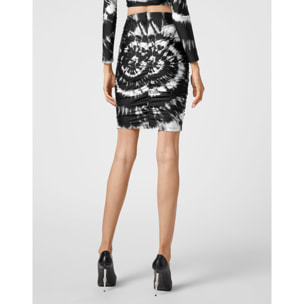 PHILIPP PLEIN Falda corta TIE DYE