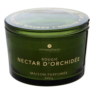 Bougie parfumée 440 g Glowy nectar d'orchidée