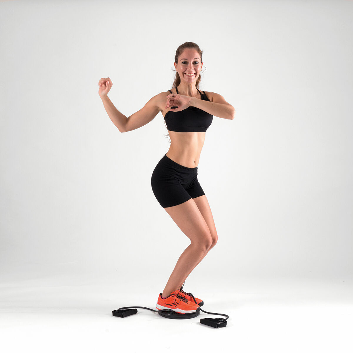 Disque Rotatif de Cardio avec Guide d'Exercices InnovaGoods IG117162