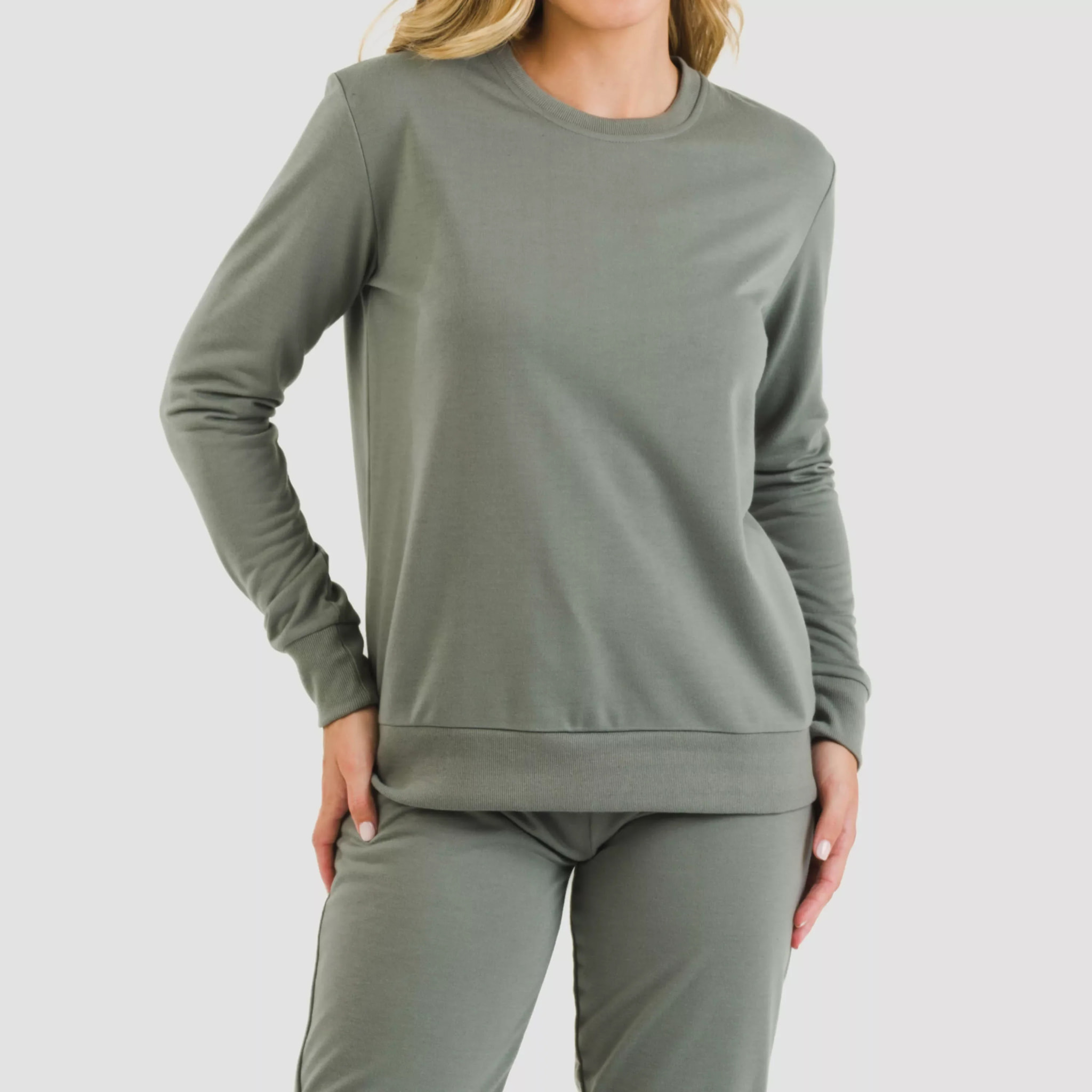 Felpa basic sportiva da donna