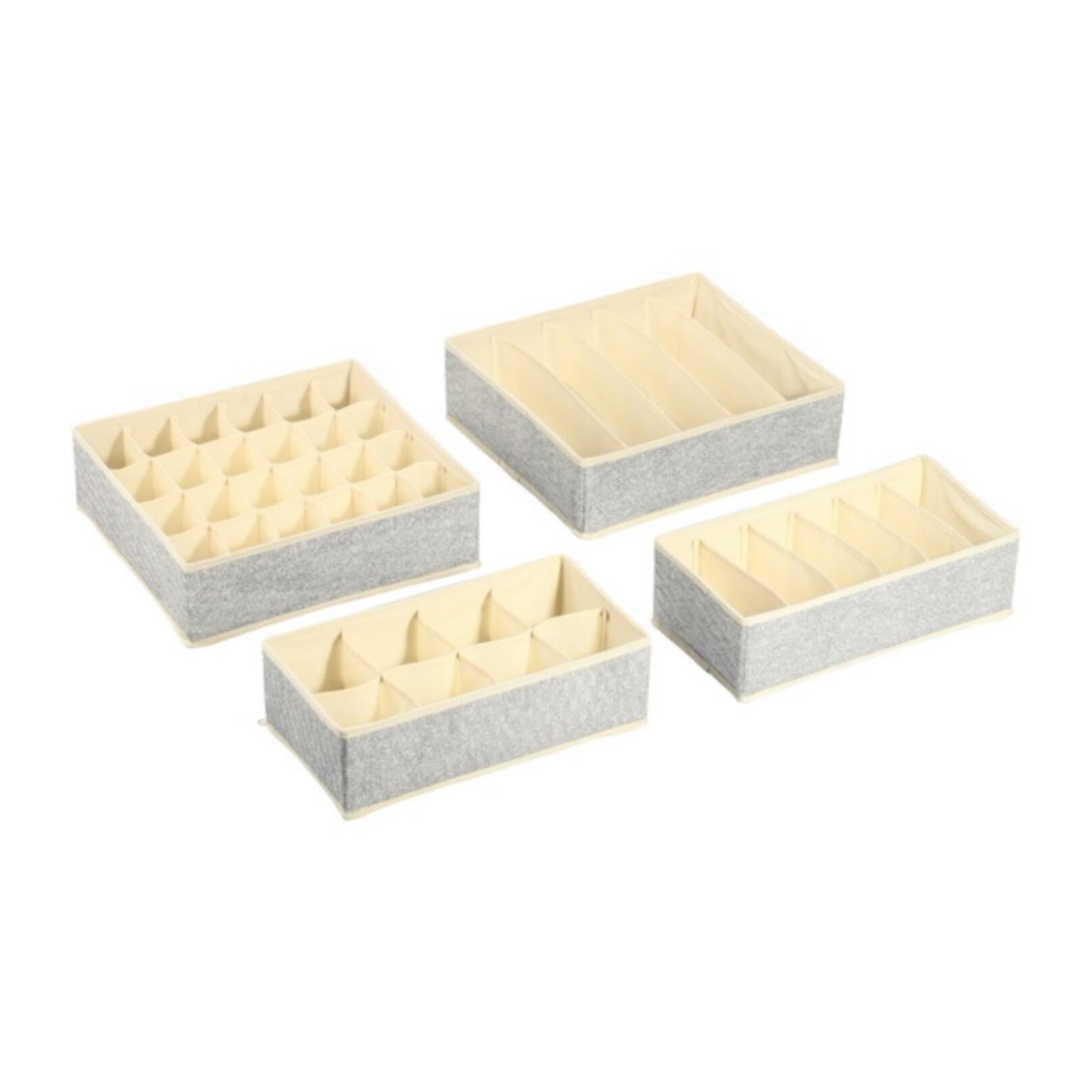 Caja plegable 32x32x12cm en color Gris