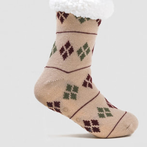 Calcetines hombre Casimira burdeos