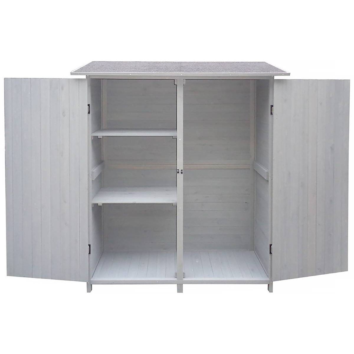 Armoire de jardin "Espacio" - 140 x 49 x 162 cm - Anthracite