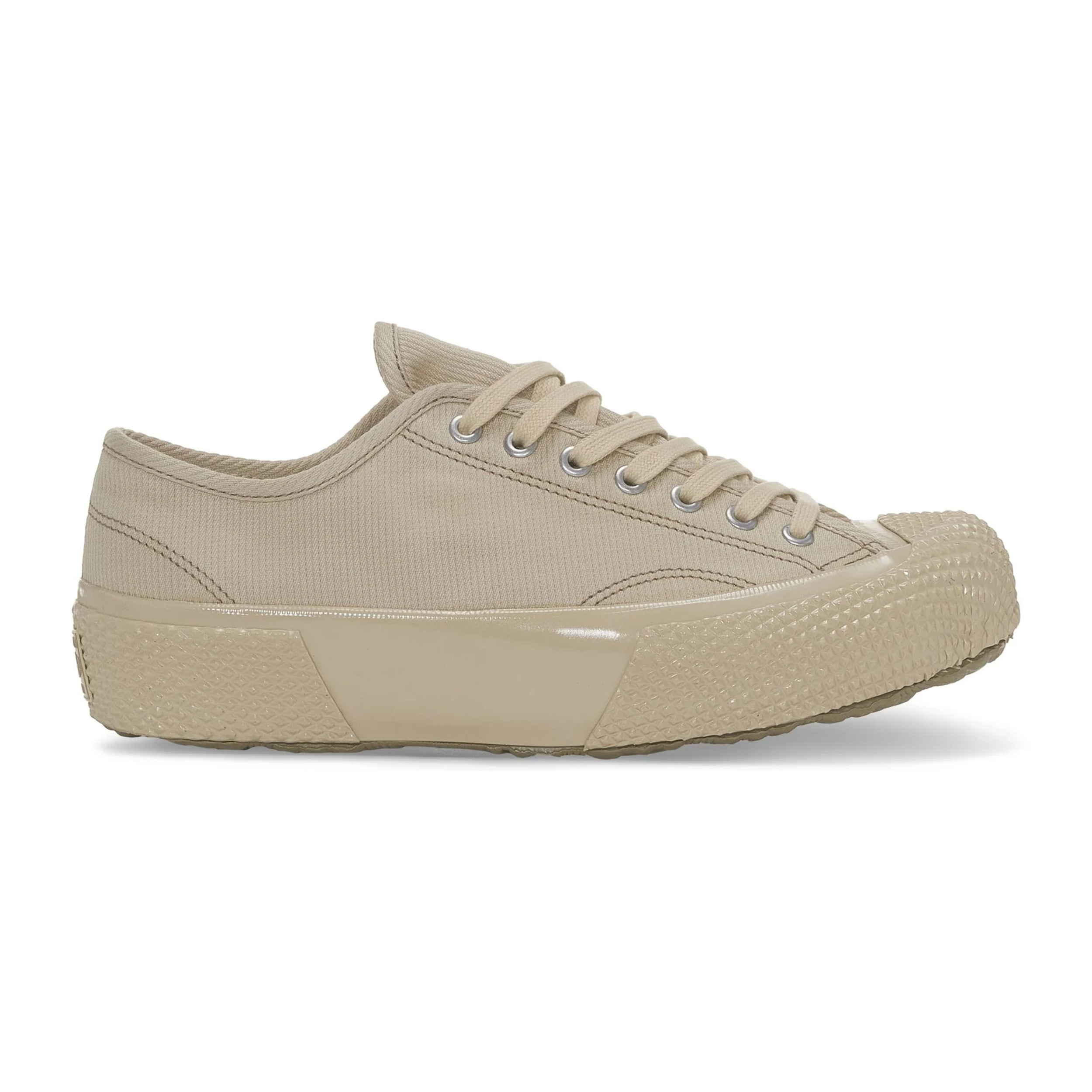 Sneakers Superga Uomo Donna Beige 2434 MILITARY DECK PIQUE