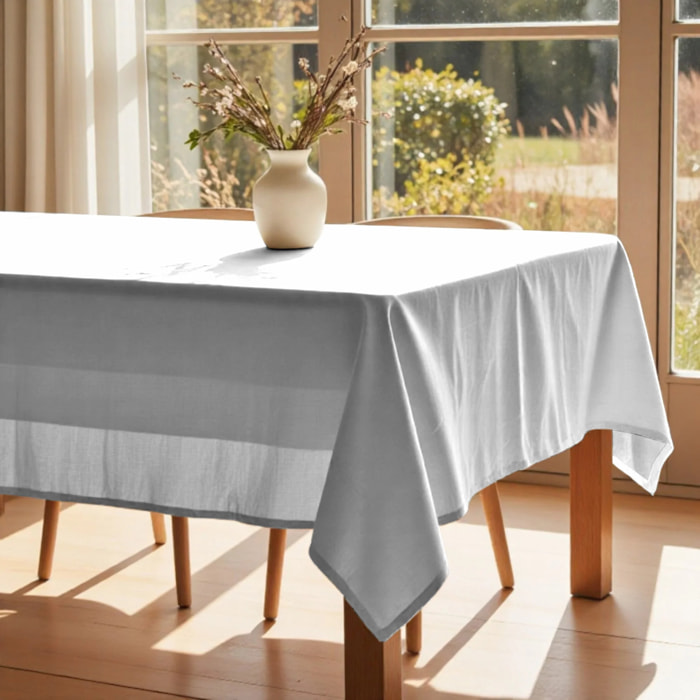 Nappe en résine anti-taches XL Uni Blanc 103