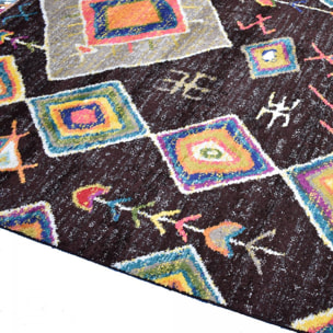 Tapis berbère tissé motif ethnic DISE