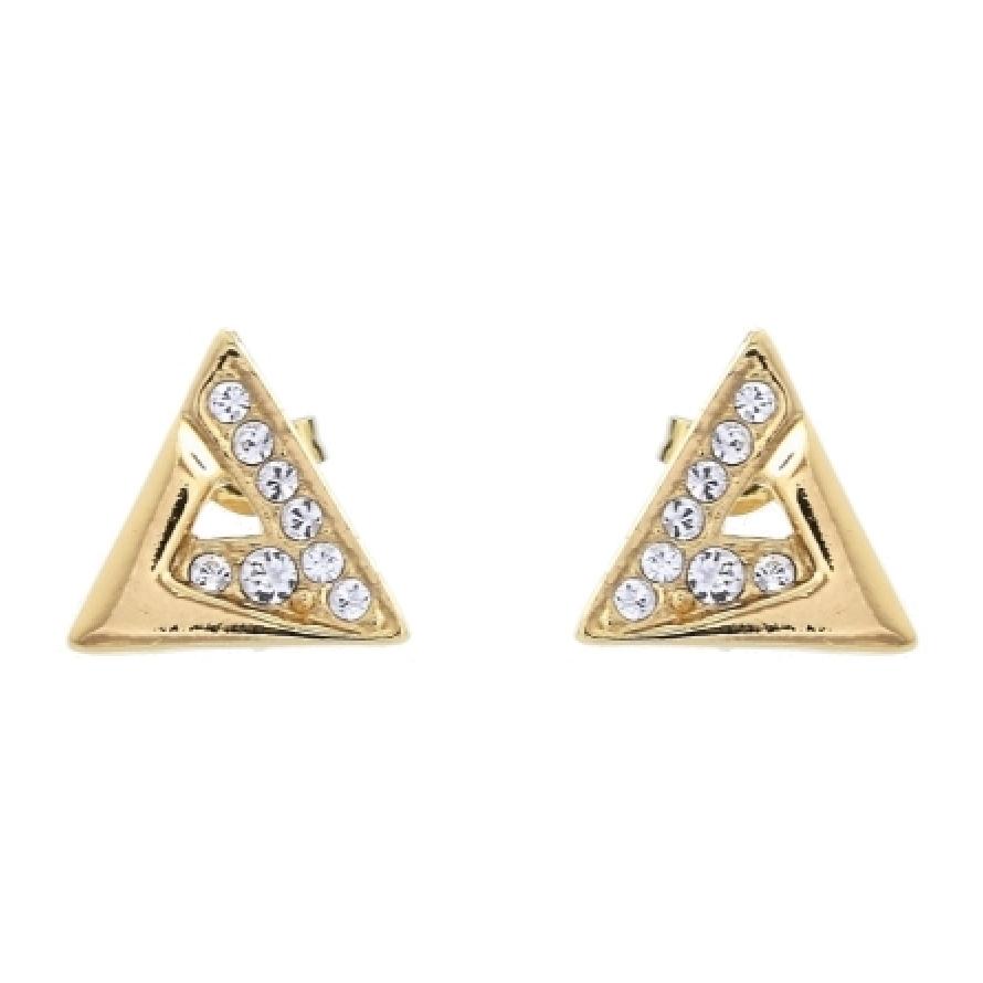 Pendientes Triangle adornado con cristales de Swarovski