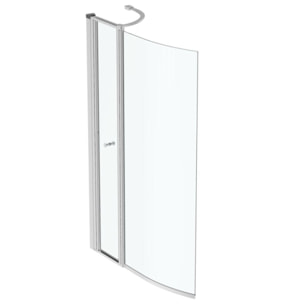 IDEAL STANDARD Baignoire Connect air 170 X 80 avec pare Bain  avec volet asymétrique gauche
