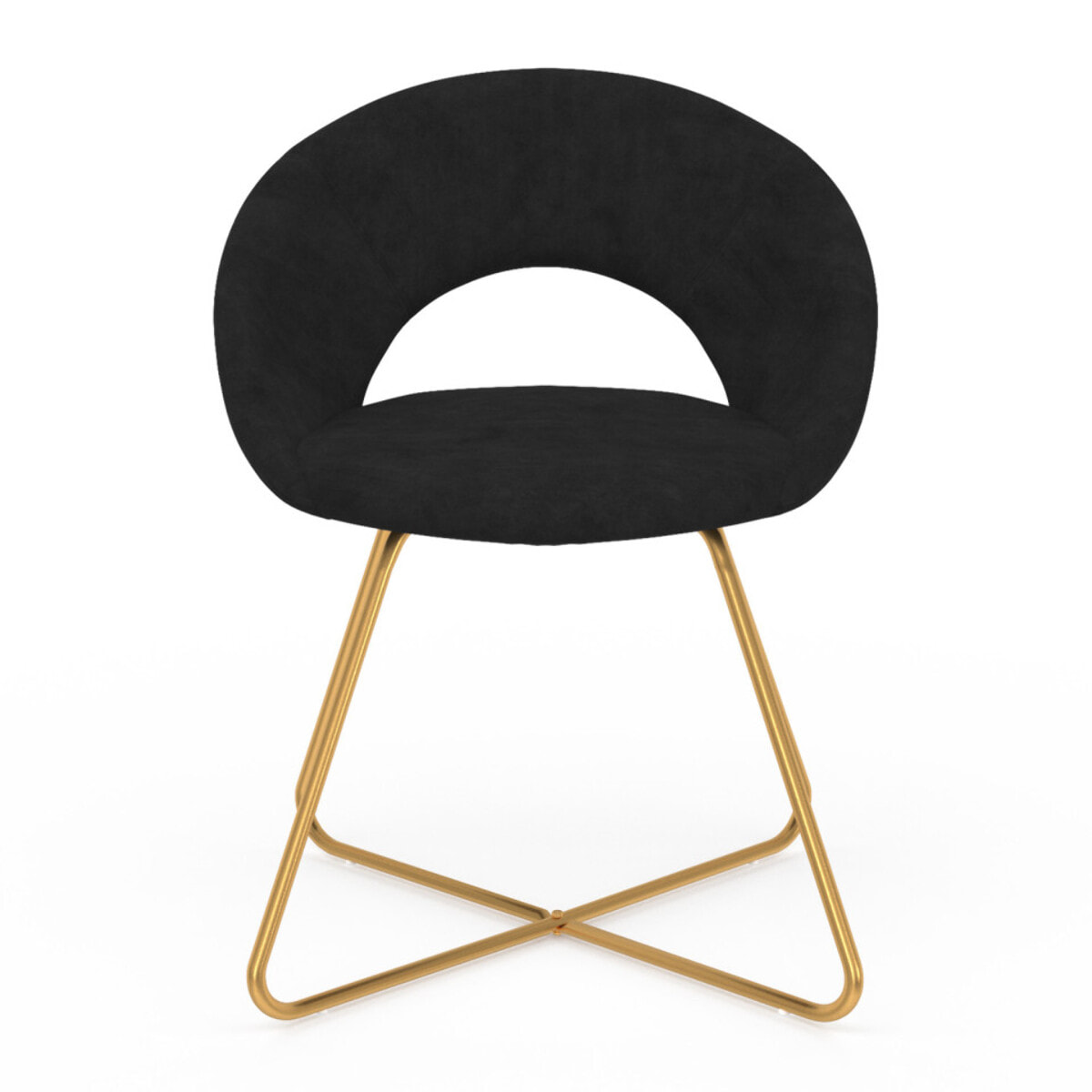 Chaises Malone en velours