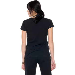 T-shirt a manica corta da donna 'Black Ring'