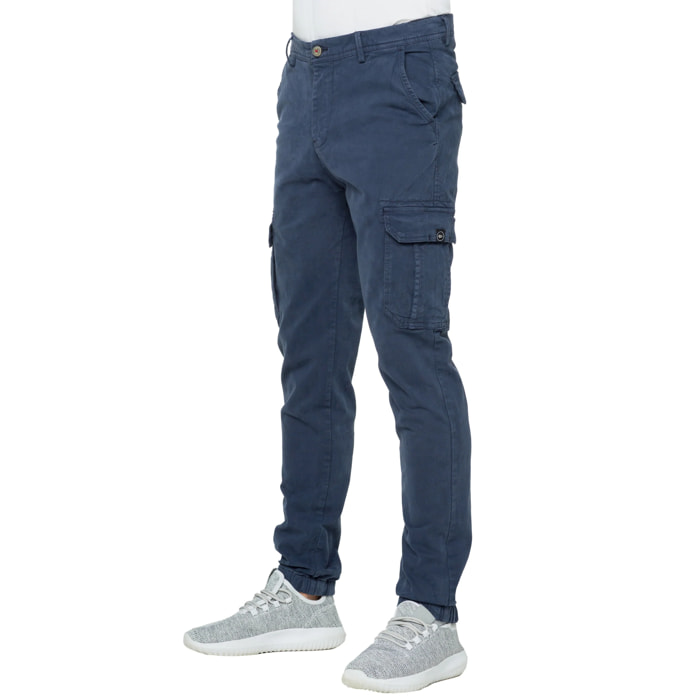 Pantalone cargo Atherton Blu chiaro
