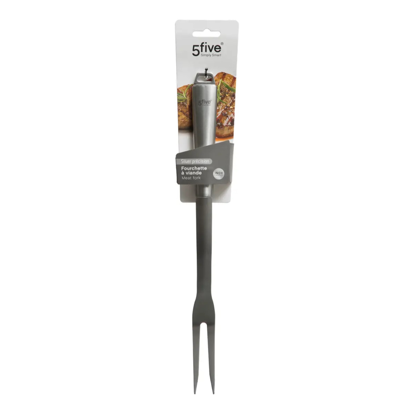 Fourchette à viande en inox "Silver Précision"