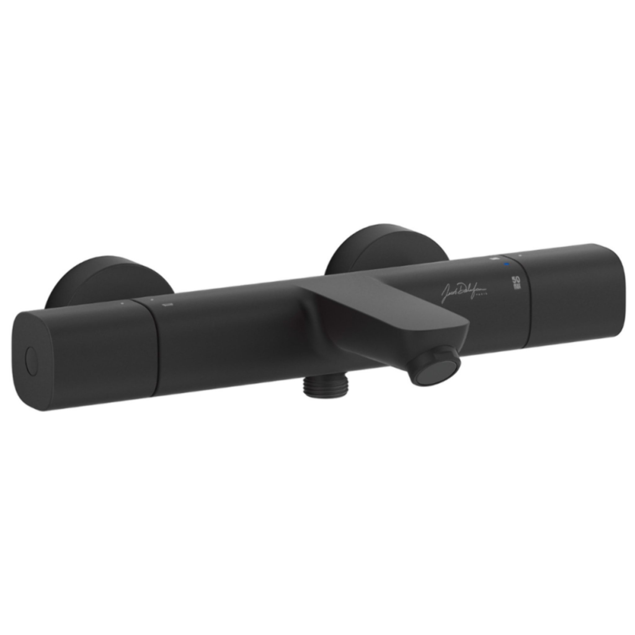 Mitigeur baignoire thermotastique July+ noir mat