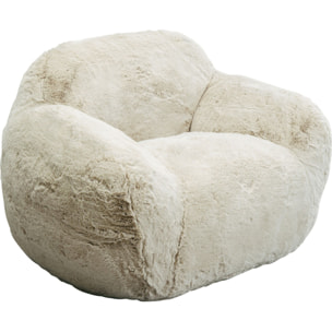 Fauteuil Mika 115cm crème Kare Design