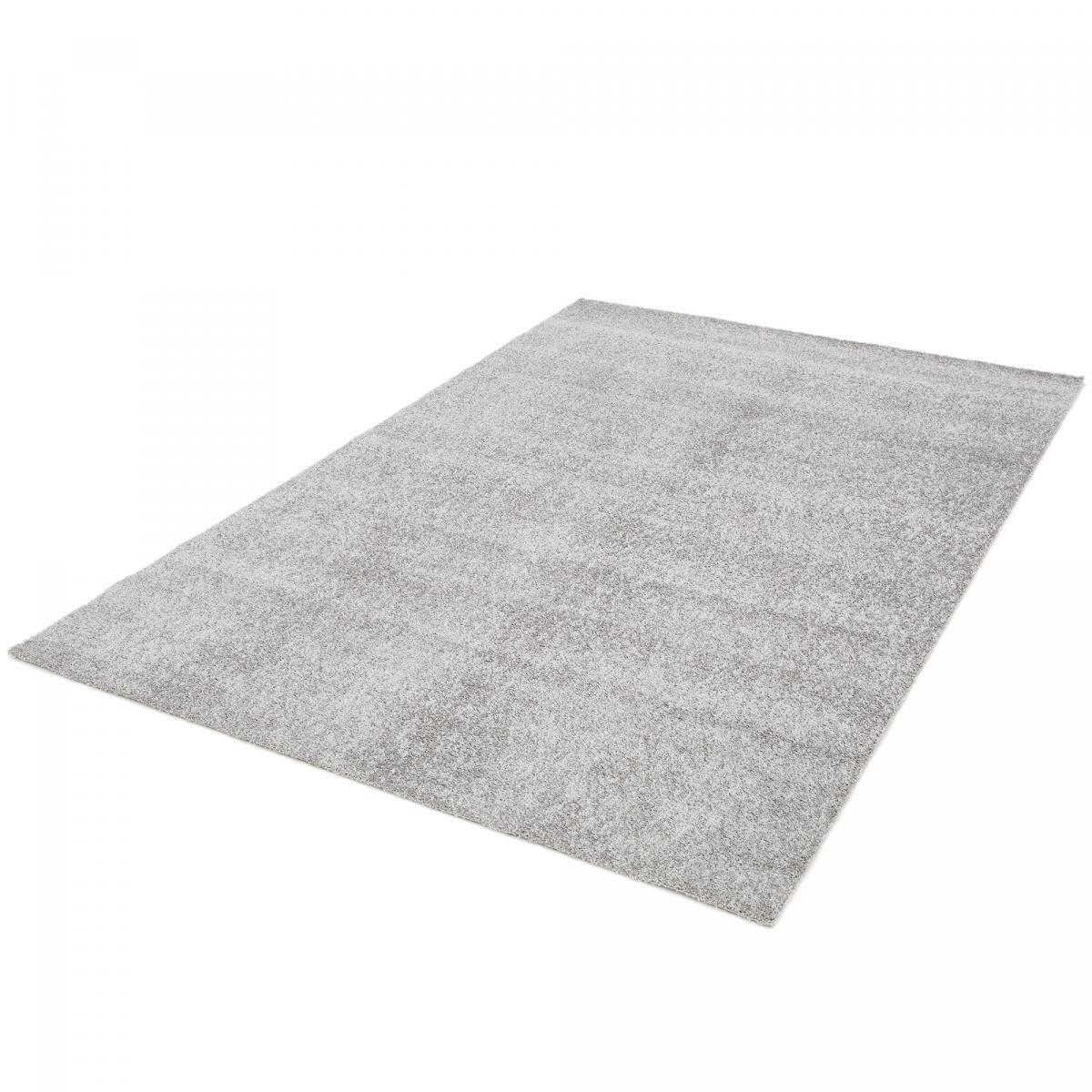 Tapis salon et chambre tissé motif uni LUBU
