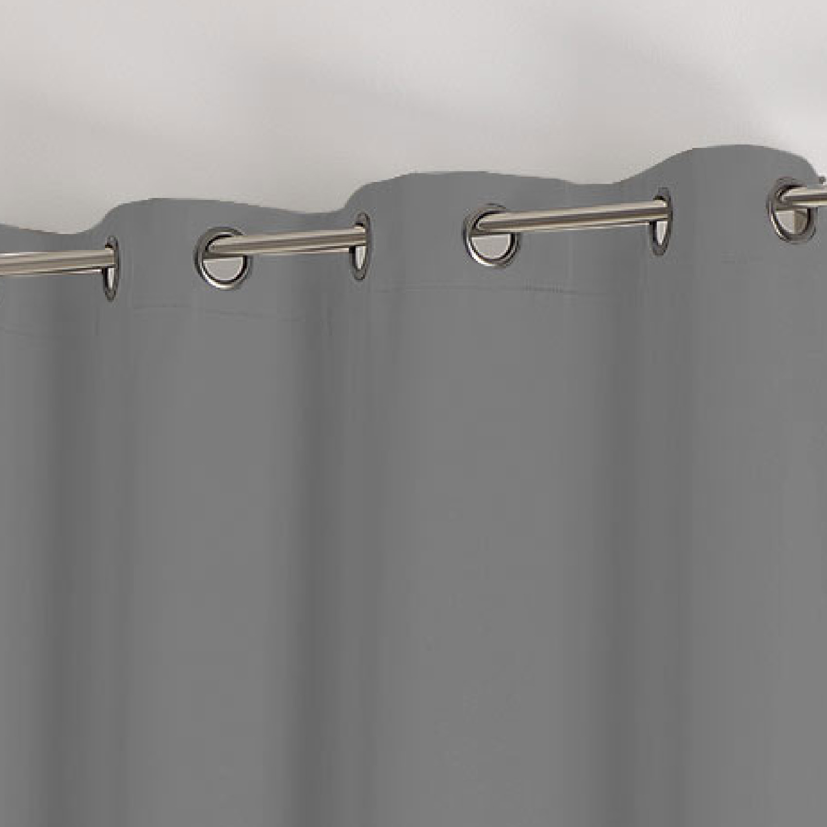 Rideau occultant ignifugé M1 non feu - Gris