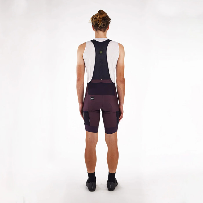 Gravel Men's Bib Shorts - Bourgogne - Bourgogne