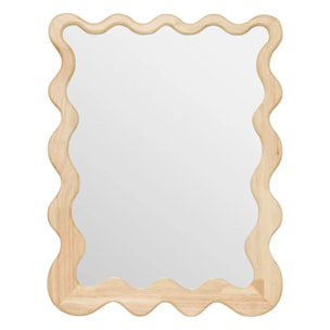 Miroir mural Brooke beige 62x48cm