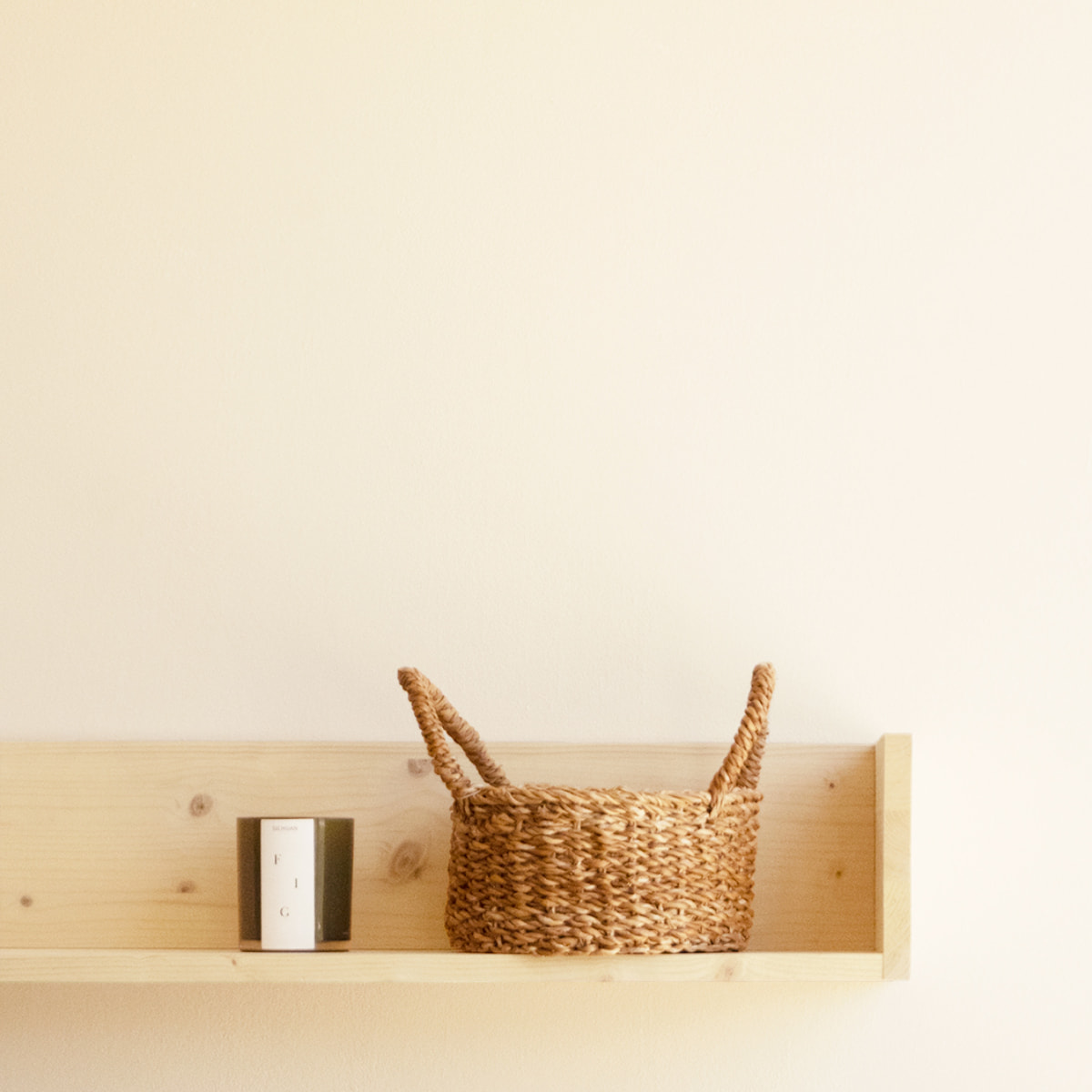 Estantería de madera maciza tono natural de varias medidas