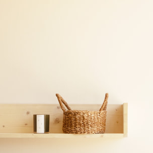 Estantería de madera maciza tono natural de varias medidas