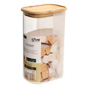 Boîte de conservation sucre 1,51L Glassy en verre