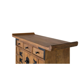 Aparador de Madera de Mango 91 Cm Estilo Oriental