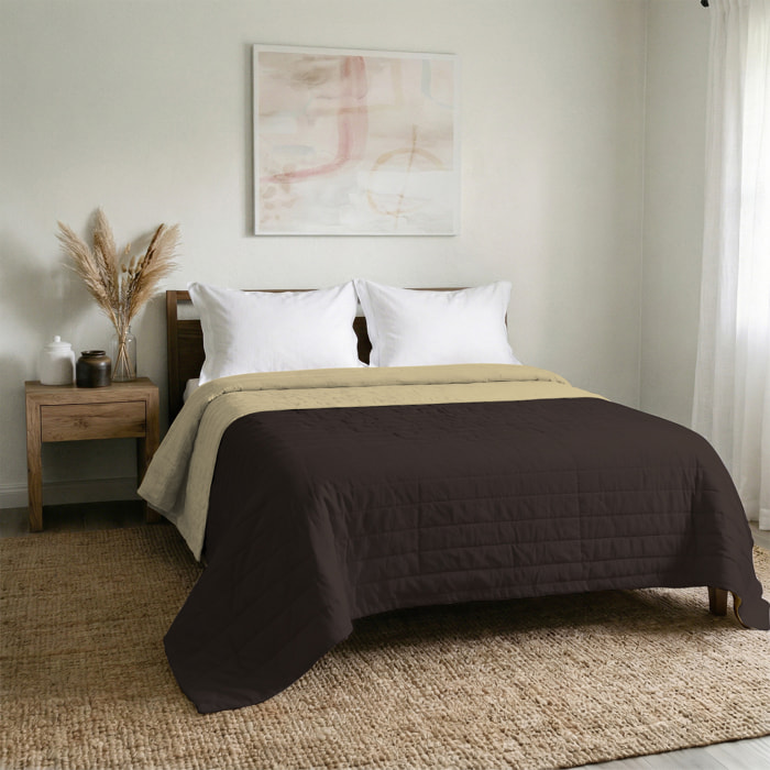 TRAPUNTINO ESTIVO ELEGANT MATRIMONIALE, BICOLORE