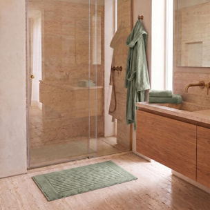 INTRECCI HOME Set Bagno Asciugamani Viso e Ospite, in Puro Cotone 500 g, Morbidezza Extra, Assorbenza Superiore