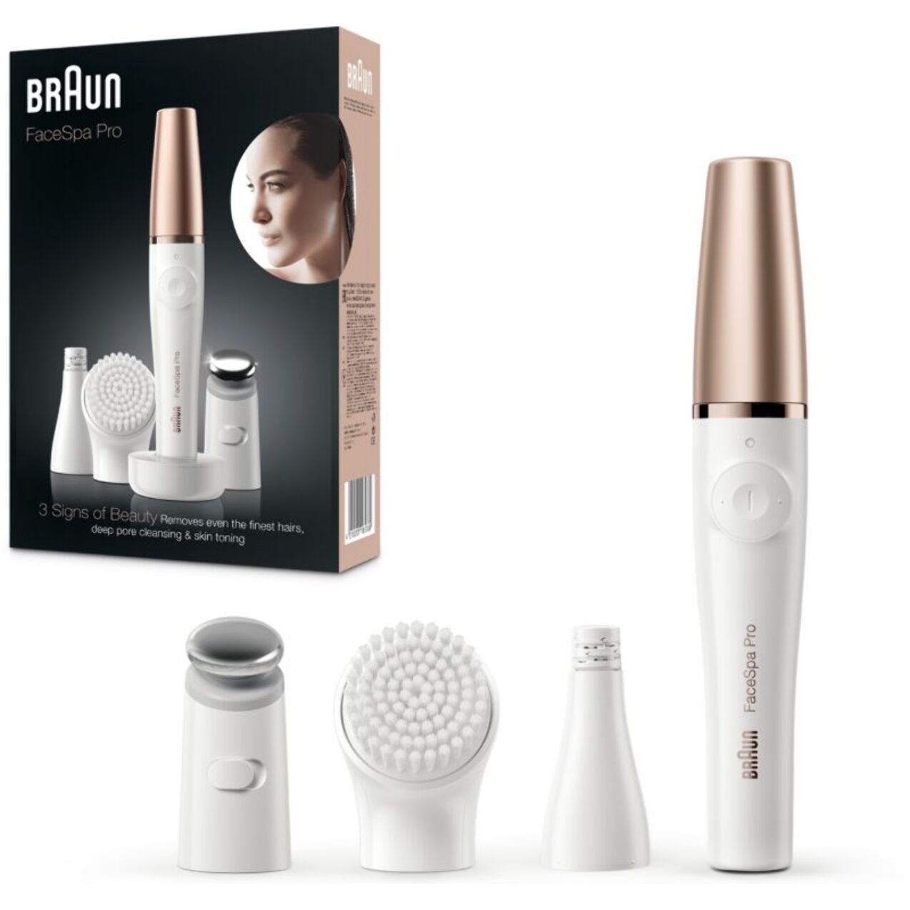 Epilateur BRAUN FaceSpa Pro 911 + brosse visage