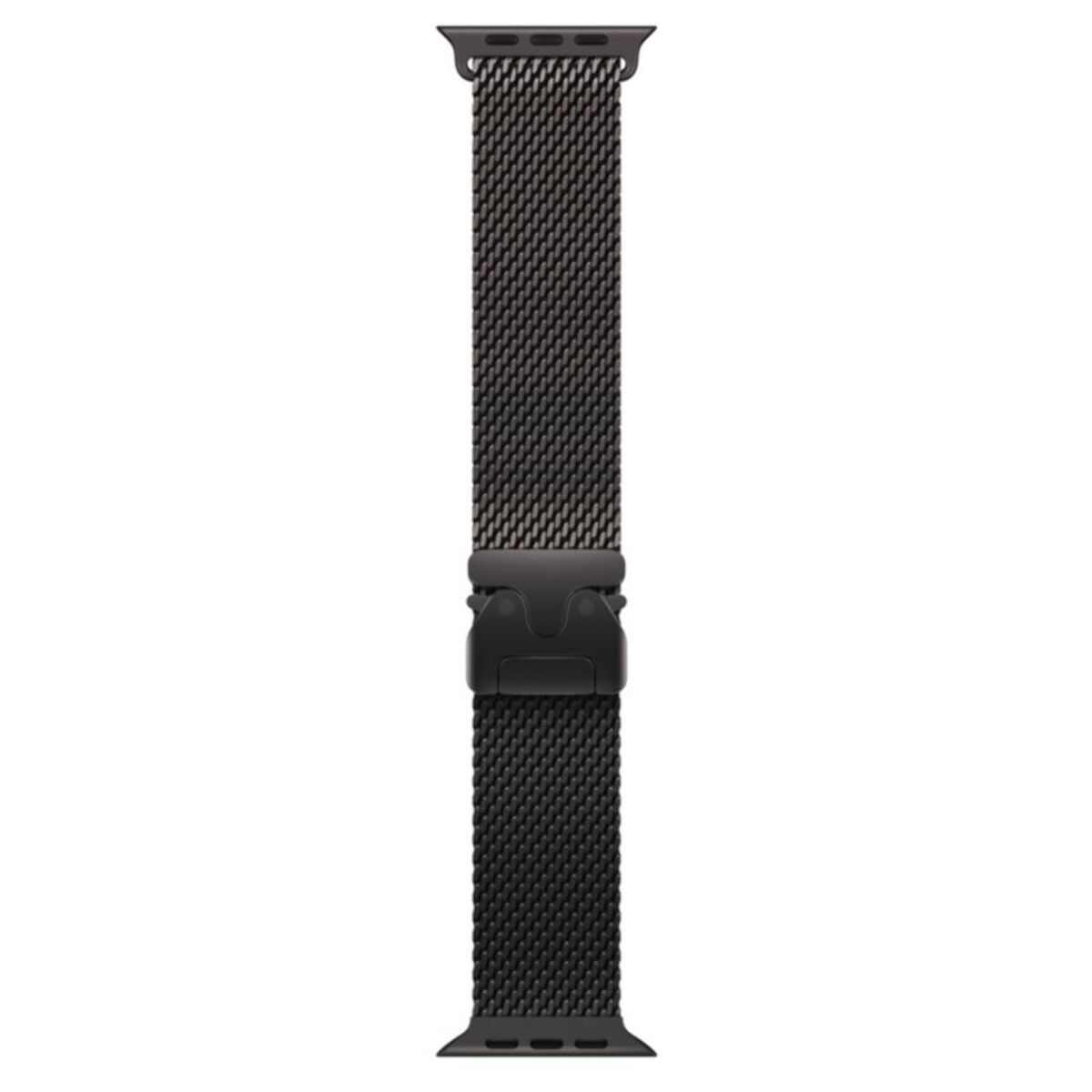 Bracelet APPLE 49 mm - Small Milanais en titane noir