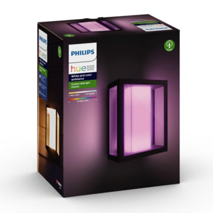 Lampe connectée PHILIPS HUE W&C IMPRESS Grand Modèle Noir Ext