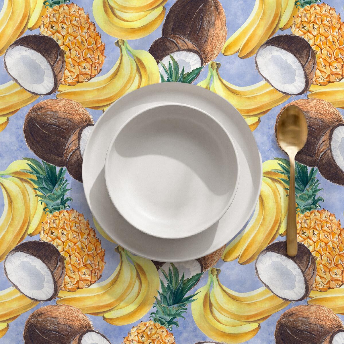Mantel antimanchas Frutrop - 100% algodón -