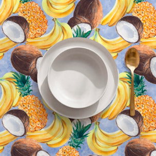 Mantel antimanchas Frutrop - 100% algodón -