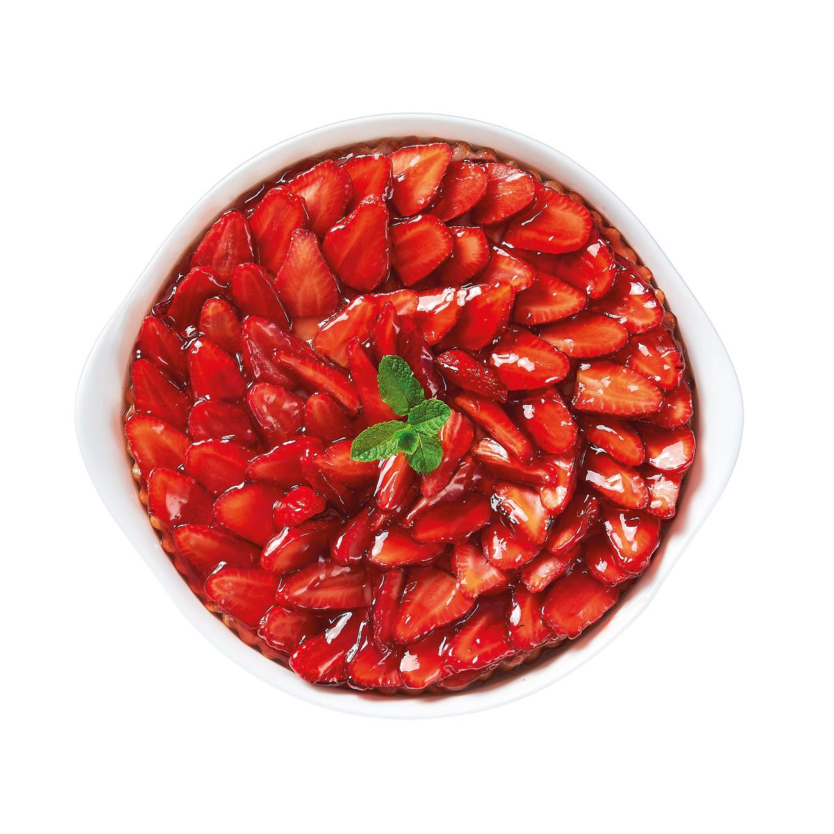 Plat à tarte blanc 28cm Smart Cuisine Carine 250°C  - Luminarc - Opale culinaire extra léger et résistant