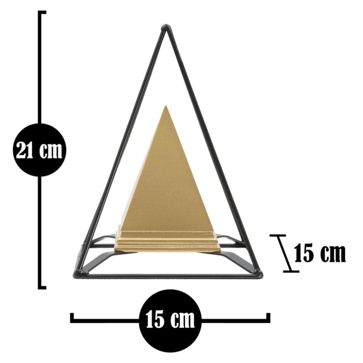 PIRAMIDE GOLD CON FERRO CHARME1921 MULTICOLORE