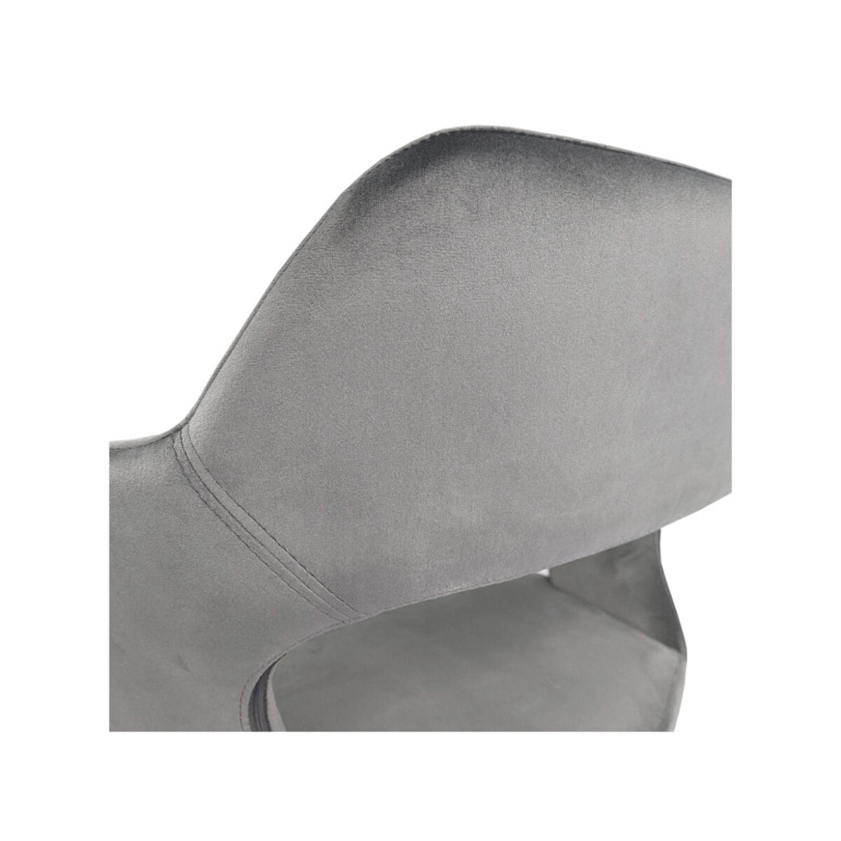 Chaise en velours avec accoudoirs - VALENTINA